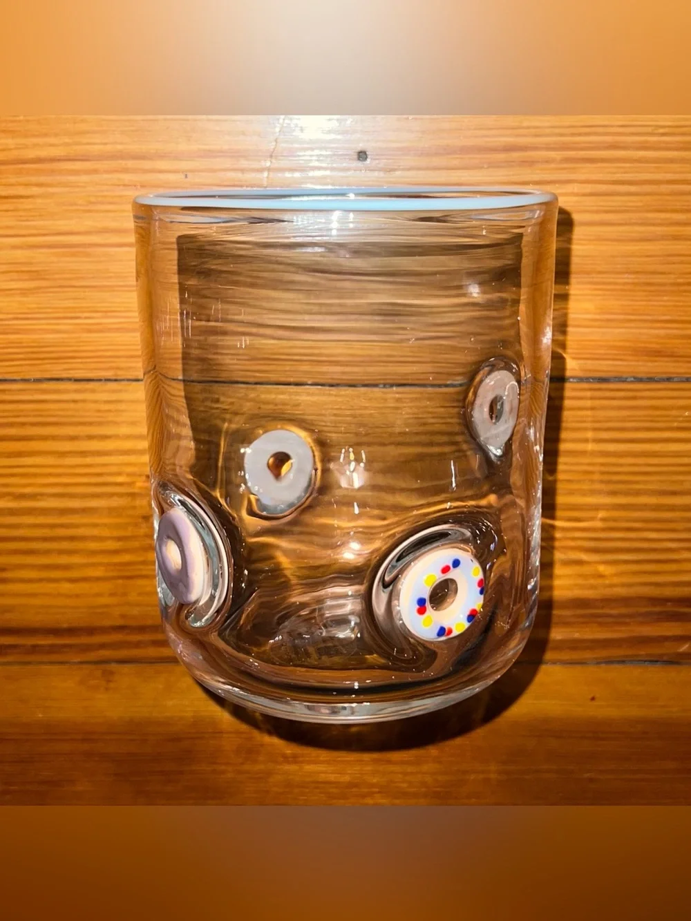 ANTHROPOLOGIE Icon Donut Glass